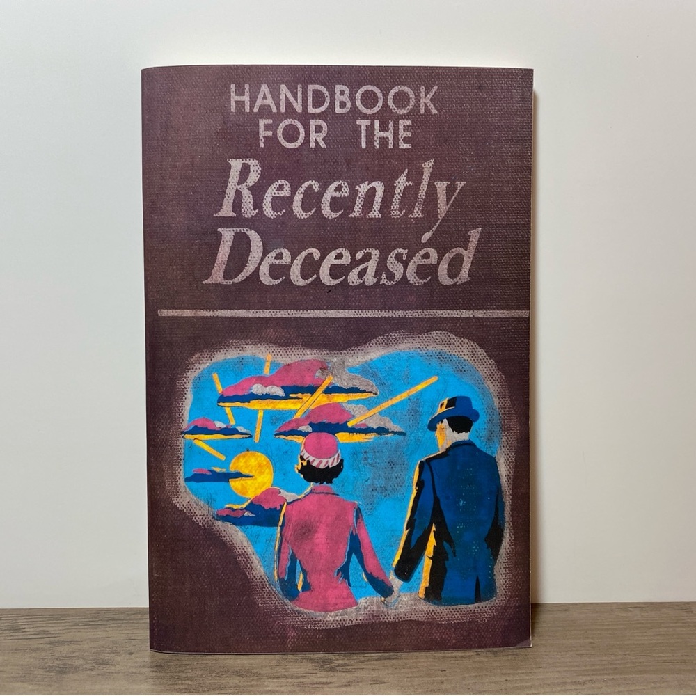Handbook for the Recently Deceased Notebook Beetlejuice Prop